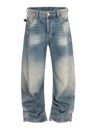Newgarments - Distressed Baggy Jeans