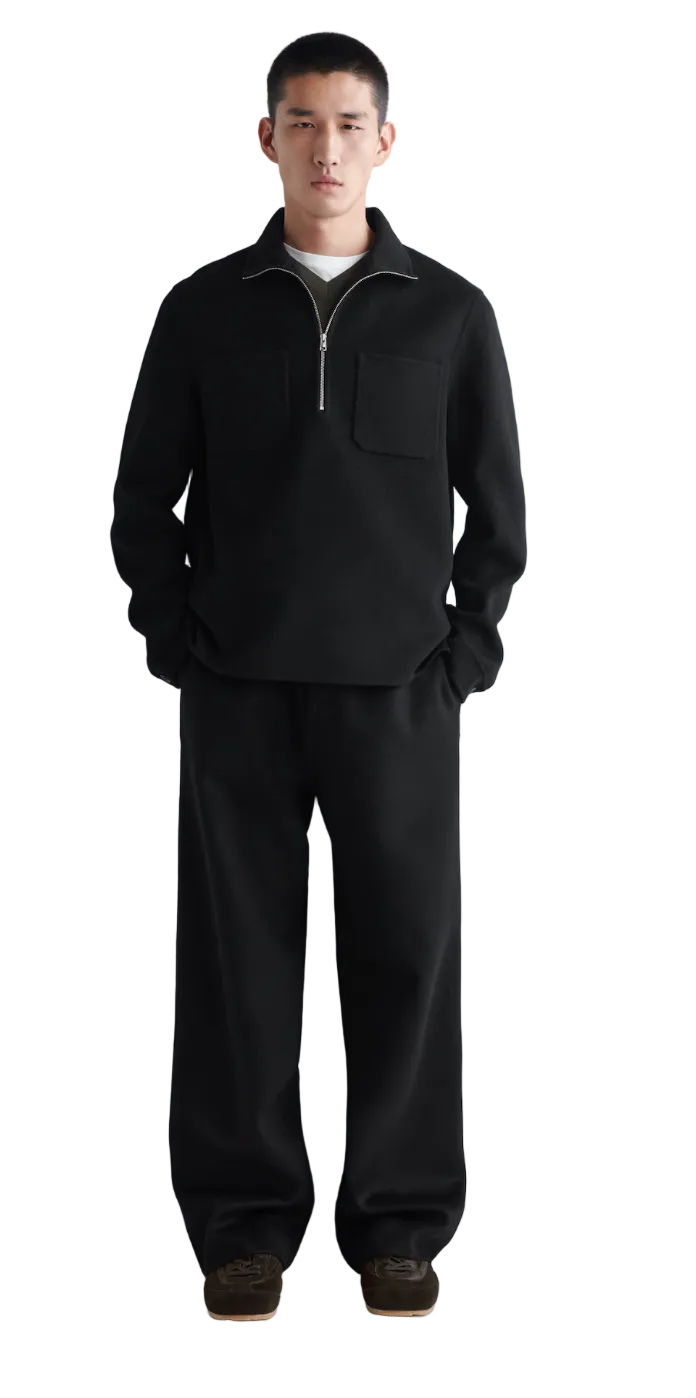 cos - WOOL RELAXED-FIT STRAIGHT-LEG TROUSERS